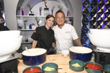 Chef Jet Tila and team at the 76th Creative Arts Emmy Awards Governors Gala