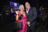 Sanna Seppanen and Warren Tooch at the 76th Creative Arts Emmy Awards Governors Gala