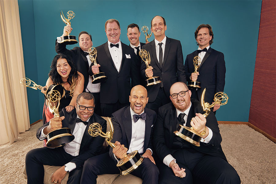 Cast and producers of Key and Peele