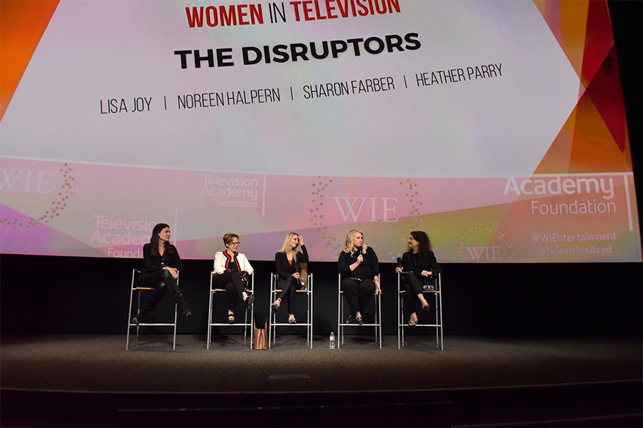 Lisa Joy, Noreen Halpern, Sharon Farber, Heather Parry