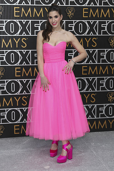 Cody Heller from Jury Duty on the red carpet at the 75th Emmy Awards