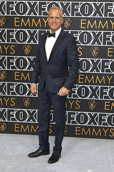 Patrick Fabian of Better Call Saul on the red carpet at the 75th Emmy Awards