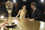 Francesca Gardiner and Jon Brown from Succession at the 75th Emmy Awards Governors Gala