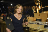 Liz Stanton from Last Week Tonight With John Oliver at the 75th Emmy Awards Governors Gala
