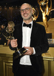 Jesse Armstrong from Succession at the 75th Emmy Awards Governors Gala 