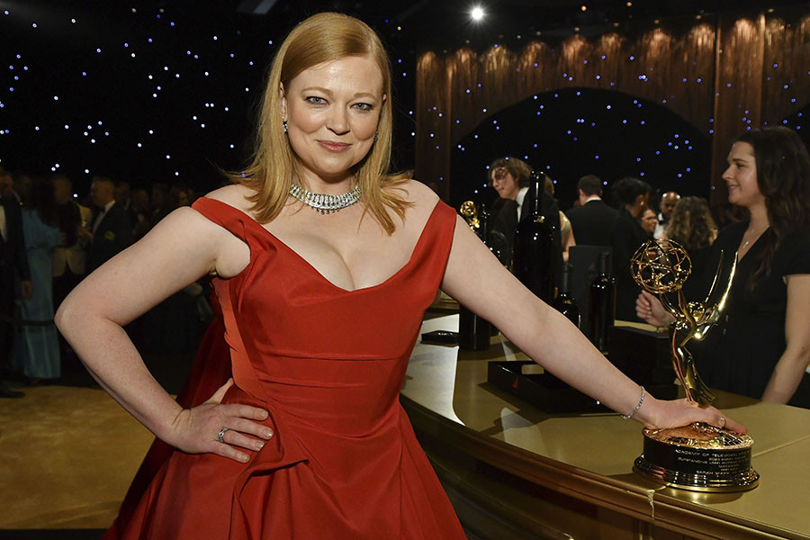 Sarah Snook from Succession at the 75th Emmy Awards Governors Gala