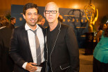 Alfonso Gomez-Rejon and Ryan Murphy at the Directors Nominee Reception at the Directors Guild of America in West Hollywood, California.