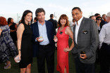 Allison Binder, Sandy Sigal, Susan Nessanbaum-Goldberg and Hayma &quot;Screech&quot; Washington at the Executives Emmy Celebration in West Hollywood, California.