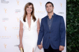 Allison Janney and Philip Joncas at the Performers Nominee Reception September 19, 2015, at the Pacific Design Center in Los Angeles, California.