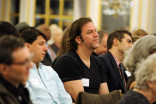 The audience enjoys the discussion at The Business of Voiceover in New York City.