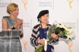 Barbara Bundy and Mary Rose at the 10th Annual Art of Television Costume Design Exhibition opening at the FIDM Museum &amp; Galleries on the Park on Saturday, July 30, 2015, in Los Angeles.
