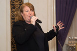 Television Academy vice president, events production, Barbara Held speaks at the New York Networking Night Out, November 13, 2015 at the St. Regis in New York City.