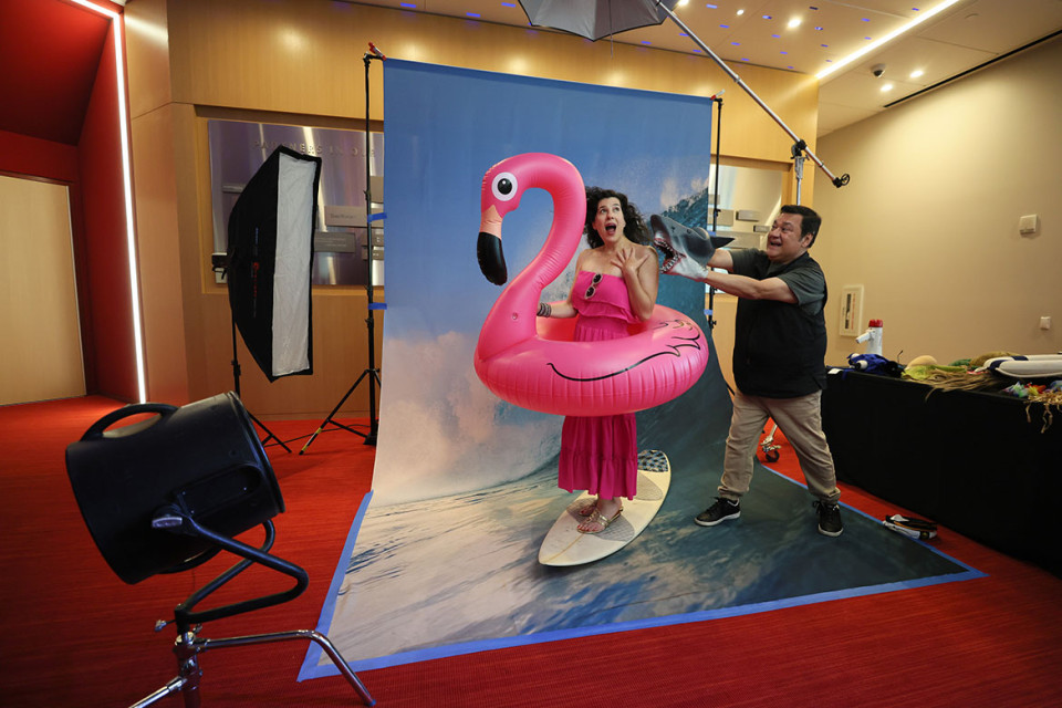 Kacey Arnold and Patrick Baca