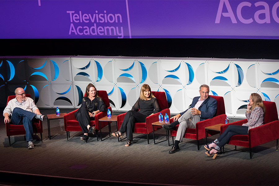 Preston Beckman, Karey Burke, Vince Manze, Lori Openden, Jamie Tarses