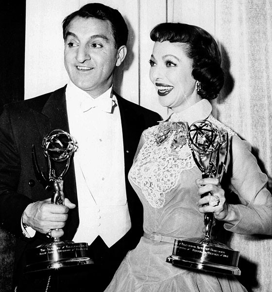 Danny Thomas and Loretta Young