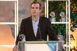 Bob Woodruff accepts the award for E60 Presents: Dream On: Stories of Boston&#039;s Strongest at the awards presentation at the Eighth Annual Television Academy Honors, May 27 at the Montage Beverly Hills.