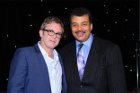 Brannon Braga and Neil deGrasse Tyson at the Documentary Programming and Reality Programming nominee reception in North Hollywood, California.