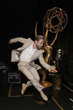 Derek Hough of Dancing With The Stars backstage at the 75th Creative Arts Emmy Awards