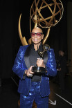 RuPaul from RuPaul&#039;s Drag Race backstage at the 75th Creative Arts Emmy Awards 