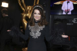 Lisa Vanderpump from Vanderpump Rules backstage at the 75th Creative Arts Emmy Awards 