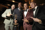 Carlos Medel, Karamo Brown, Jamal Sims, and Curtis Jackson at the 75th Creative Arts Emmy Awards Governors Gala