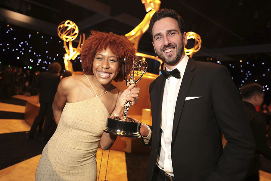 Mads Murphy and Zach Krame at the 75th Creative Arts Emmy Awards Governors Gala