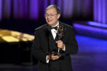 M. David Mullen from The Marvelous Mrs. Maisel accepts the award for Outstanding Cinematography For a Series at the 75th Creative Arts Emmy Awards