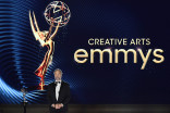 Judd Apatow on stage at the 2022 Creative Arts Emmy Awards.