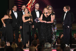 The team from BBDO New York Ad Agency accepts the award for Outstanding Commercial for &quot;Teenage Dream: Sandy Hook Promise&quot; at the 2022 Creative Arts Emmy Awards.