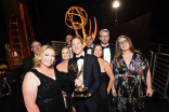 The Teenage Dream: Sandy Hook Promise team backstage at the 2022 Creative Arts Emmy Awards.