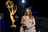 Parris Goebel backstage at the 2022 Creative Arts Emmy Awards.