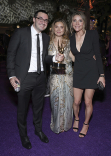 Seena Vali of Last Week Tonight With John Oliver, Spencer Grammer, and Sarah Chalke at the Governors Gala at the 2022 Creative Arts Emmy Awards