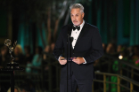 Wade Allen of Barry accepts the award for Outstanding Stunt Coordination for a Comedy Series or Variety Program at the 2022 Creative Arts Emmy Awards.