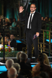 Hiro Koda of Stranger Things accepts the award for Outstanding Stunt Coordination for a Drama Series, Limited or Anthology Series, or Movie at the 2022 Creative Arts Emmy Awards.