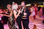 Lexi Baird and Ryan Collins of The White Lotus at the Governors Gala at the 2022 Creative Arts Emmy Awards