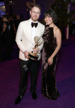 Christian Sprenger of Atlanta and Jessica Lu at the 2022 Creative Arts Emmy Awards Governors Gala.