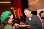 Tom Kenny greets fans at It's Not Just A Cartoon! Animation Day, presented by the Television Academy for its members and their families on Saturday, November 11, 2017 at the Saban Media Center in North Hollywood, California.