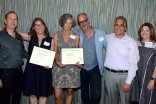 Nominees accept their certificates at the Commercials Nominee Reception, August 22, 2015, in Los Angeles, California.