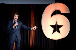 Charlie Ebersol speaks at the Got Your 6 Storytellers event, November 10, 2015, in Los Angeles, California.