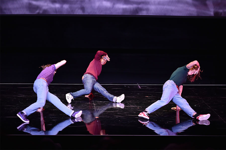 Choreography by Rich + Tone Talauega at "Whose Dance Is It Anyway?" February 16, 2017, at the Saban Media Center in North Nollywood, California.