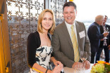 Claire Bennett and Sam Kramer at the Art Directors/Set Decorators Nominee Reception in Beverly Hills, California.