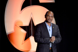 Col. Rob Gordon speaks at the Got Your 6 Storytellers event, November 10, 2015, in Los Angeles, California.