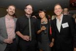 Dan Coonley, Joe Wall, Karen Tran and Greg Kupiec at the Motion and Title Design Nominee Reception in West Hollywood, California.