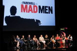 Mad Men creator Matthew Weiner and the heads of the creative departments onstage at &quot;A Farewell to Mad Men,&quot; May 17, 2015 at the Montalbán Theater in Hollywood, California.