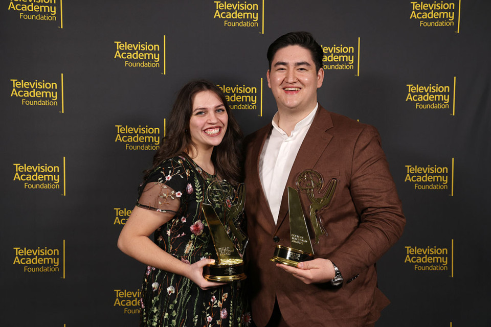 Madison Hill and Andrew Kamman Rhee of Brigham Young University winners ...