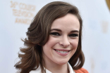 Presenter Danielle Panabaker arrives at the 36th College Television Awards at the Skirball Cultural Center in Los Angeles, April 23, 2015.