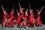 The Devil Girls perform at the Choreographers Nominee Reception in North Hollywood, California.