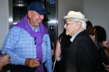Dick Robertson and Norman Lear at The Power of TV: A Conversation with Norman Lear and One Day at a Time, presented by the Television Academy Foundation and Netflix in celebration of the Foundation&#039;s 20th Anniversary of THE INTERVIEWS: An Oral History Pro