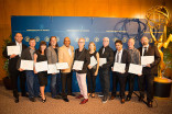 Nominees gather at the Directors Nominee Reception at the Directors Guild of America in West Hollywood, California.