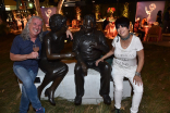 Dianne Warren with Archie and Edith Bunker and Jeff Byrd 